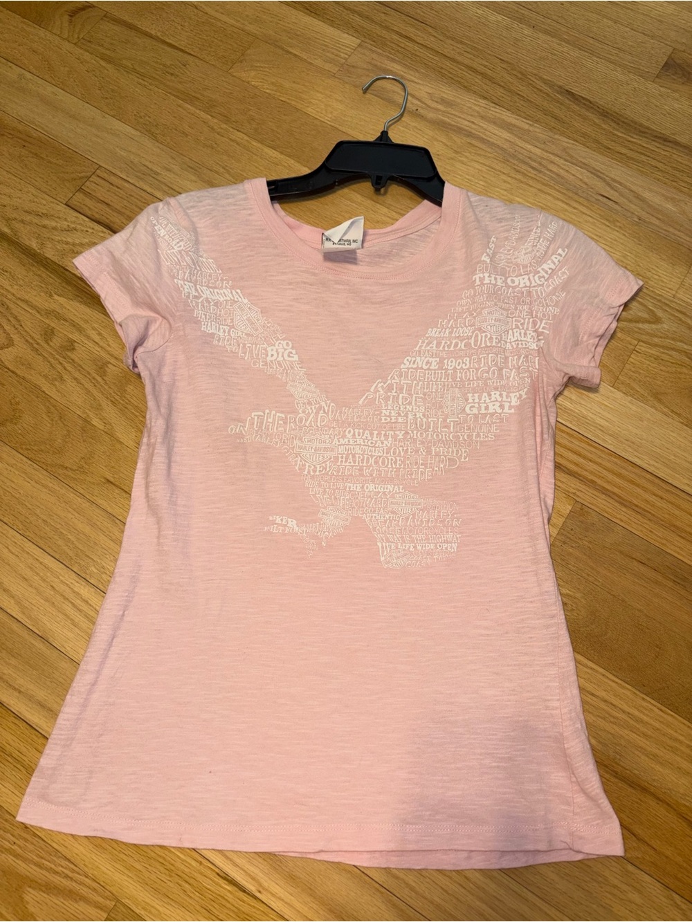 Harley Davidson Pink Graphic Tee -
